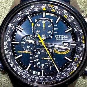 Citizen Blue Angels, Eco-Drive, World Timer, Pre-owned, excelente condition.